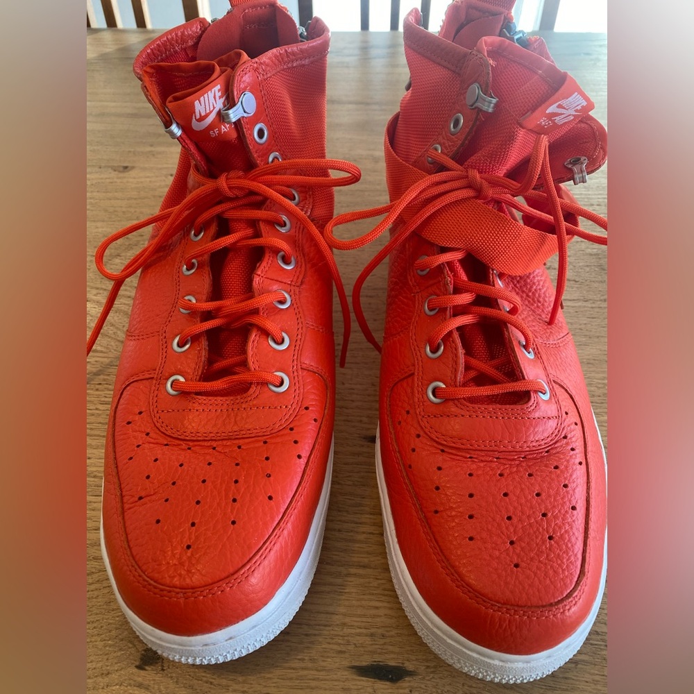 Nike SF AF1 Mid Team Orange‎ Sneakers Men’s 13 Preowned
